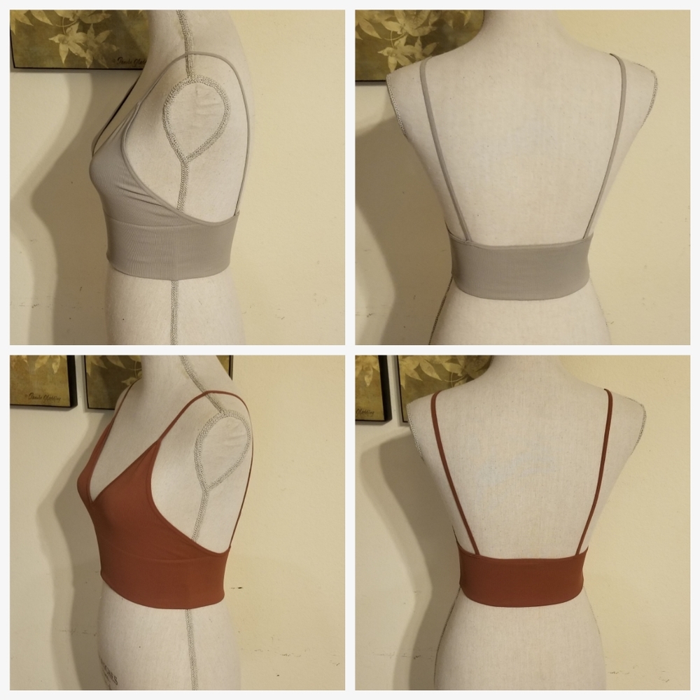 🆕️ NWOT Free People Intimately Ali Low Back Bra - Picture 4 of 8